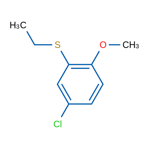 (5-Chloro-2-methoxyphenyl)(ethyl)sulfane 5g
