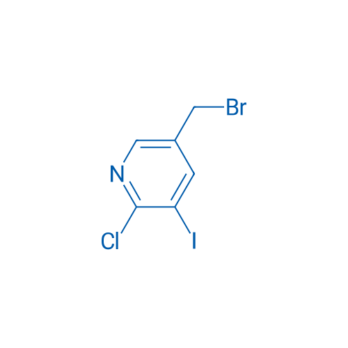 5-(Bromomethyl)-2-chloro-3-iodopyridine 250mg
