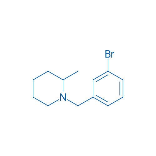 1-(3-Bromobenzyl)-2-methylpiperidine 1g