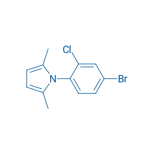 1-(4-Bromo-2-chlorophenyl)-2,5-dimethyl-1H-pyrrole 5g