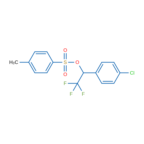 1-(4-Chlorophenyl)-2,2,2-trifluoroethyl 4-methylbenzenesulfonate 1g