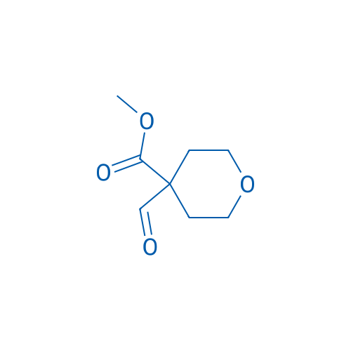 Methyl 4-formyltetrahydro-2H-pyran-4-carboxylate 250mg