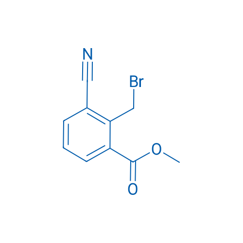 Methyl 2-(bromomethyl)-3-cyanobenzoate 250mg