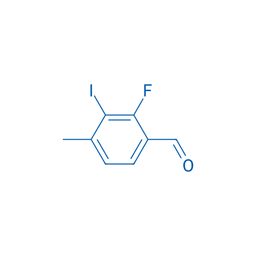 2-Fluoro-3-iodo-4-methylbenzaldehyde 250mg
