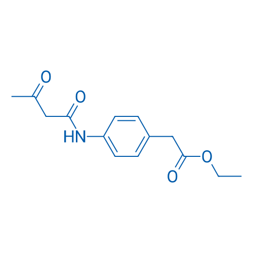 Ethyl 2-(4-(3-oxobutanamido)phenyl)acetate 1g