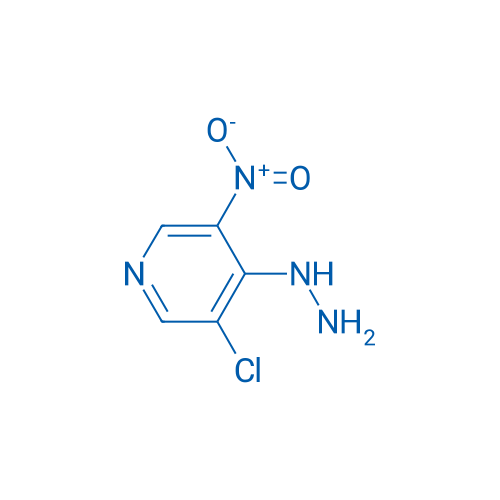 3-Chloro-4-hydrazinyl-5-nitropyridine 1g