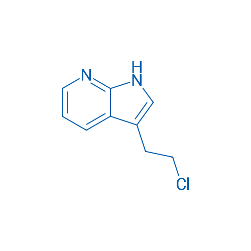 3-(2-Chloroethyl)-1H-pyrrolo[2,3-b]pyridine 100mg