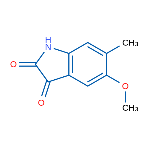 5-Methoxy-6-methylindoline-2,3-dione 1g