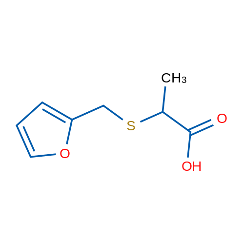2-((Furan-2-ylmethyl)thio)propanoic acid 5g