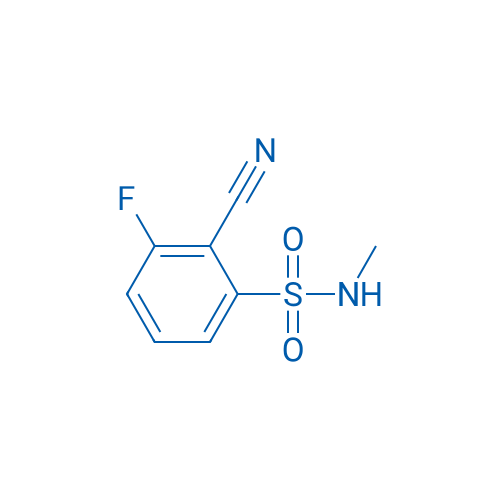 2-Cyano-3-fluoro-n-methylbenzene-1-sulfonamide 5g