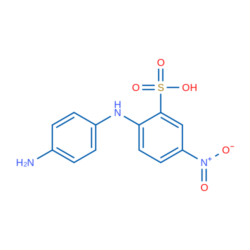 2-((4-Aminophenyl)amino)-5-nitrobenzenesulfonic acid 5g