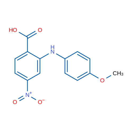 2-((4-Methoxyphenyl)amino)-4-nitrobenzoic acid 1g