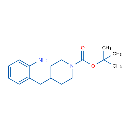 tert-Butyl 4-(2-aminobenzyl)piperidine-1-carboxylate 1g
