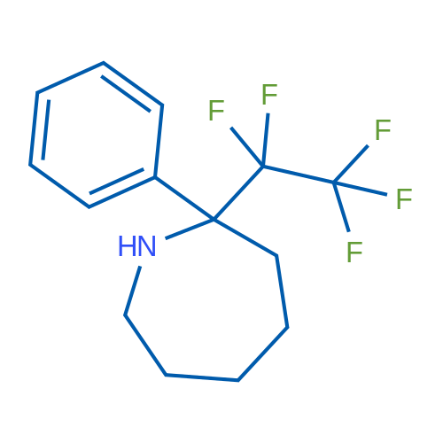 2-(1,1,2,2,2-PEntafluoroethyl)-2-phenylazepane 1g