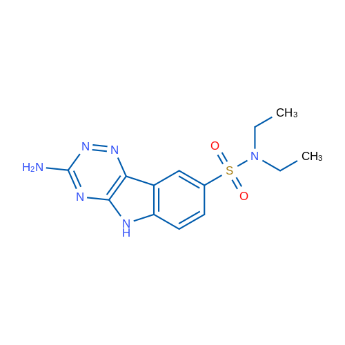 3-AMino-n,n-diethyl-5h-[1,2,4]triazino[5,6-b]indole-8-sulfonamide 1g