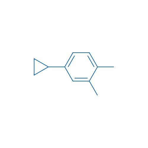 4-Cyclopropyl-1,2-dimethylbenzene 1g
