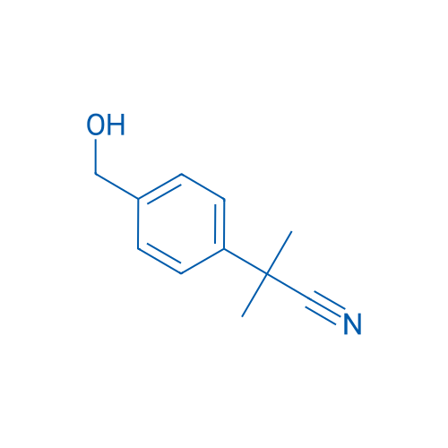 2-(4-(Hydroxymethyl)phenyl)-2-methylpropanenitrile 100mg