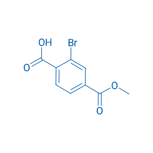 2-Bromo-4-(methoxycarbonyl)benzoic acid 100mg