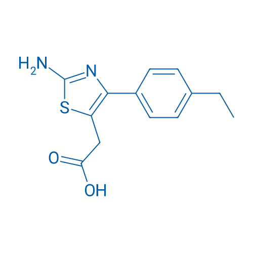 2-(2-Amino-4-(4-ethylphenyl)thiazol-5-yl)acetic acid 5g