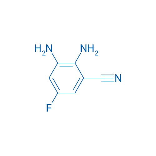 2,3-Diamino-5-fluorobenzonitrile 250mg