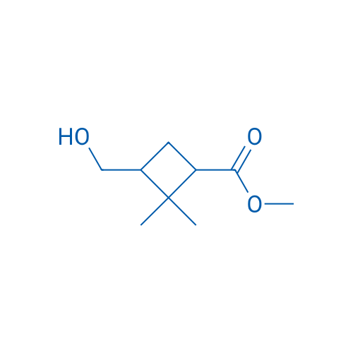 Methyl 3-(hydroxymethyl)-2,2-dimethylcyclobutane-1-carboxylate 1g