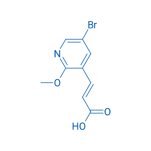 3-(5-Bromo-2-methoxypyridin-3-yl)acrylic acid 1g