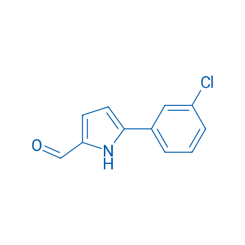 5-(3-Chlorophenyl)-1h-pyrrole-2-carbaldehyde 1g