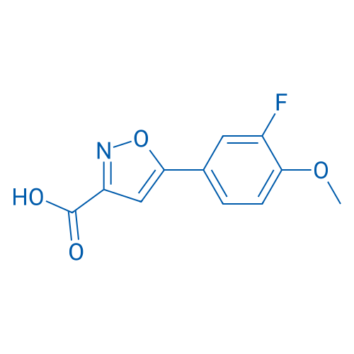 5-(3-Fluoro-4-methoxyphenyl)isoxazole-3-carboxylic acid 5g