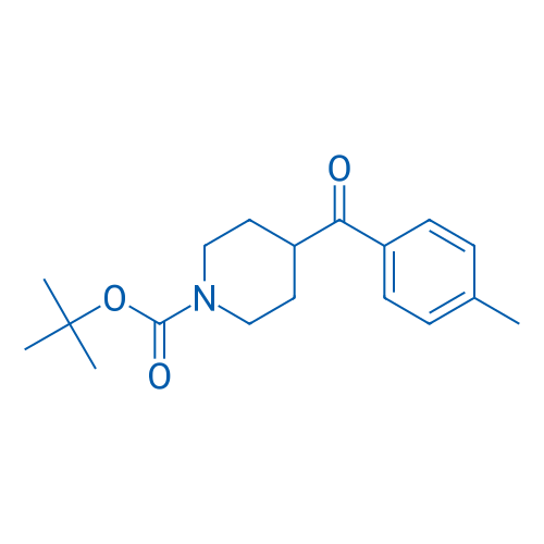 tert-Butyl 4-(4-methylbenzoyl)piperidine-1-carboxylate 250mg