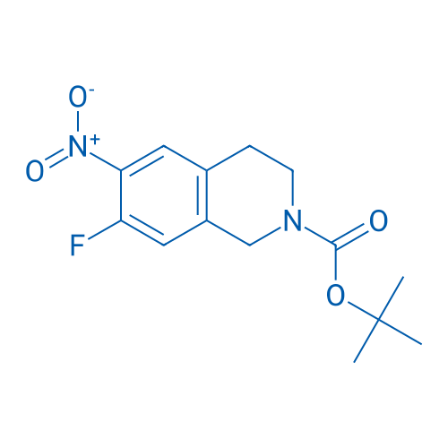 tert-Butyl 7-fluoro-6-nitro-3,4-dihydroisoquinoline-2(1H)-carboxylate 1g