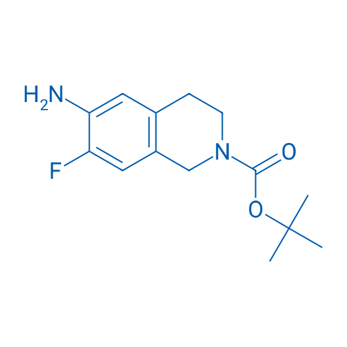 tert-Butyl 6-amino-7-fluoro-3,4-dihydroisoquinoline-2(1H)-carboxylate 1g