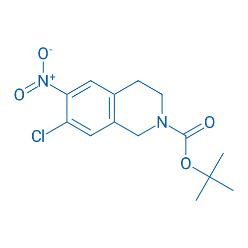 tert-Butyl 7-chloro-6-nitro-3,4-dihydroisoquinoline-2(1H)-carboxylate 1g