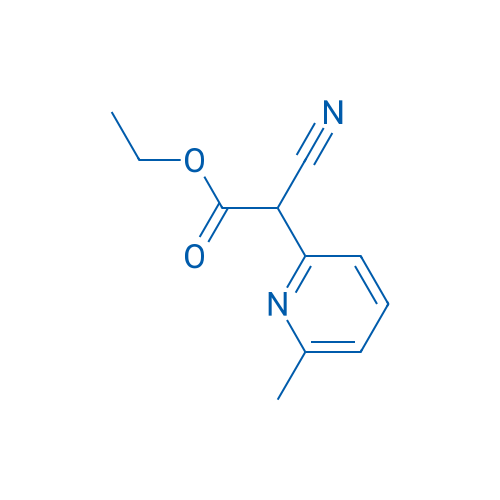 Ethyl 2-cyano-2-(6-methylpyridin-2-yl)acetate 1g