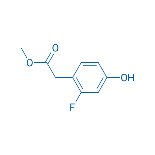 Methyl 2-(2-fluoro-4-hydroxyphenyl)acetate 1g