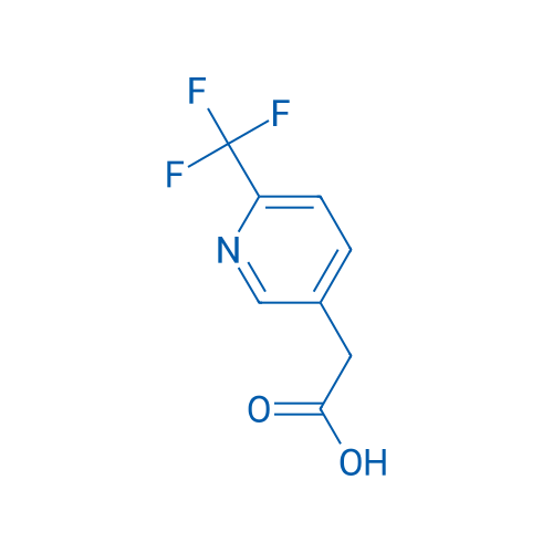 2-(6-(Trifluoromethyl)pyridin-3-yl)acetic acid 250mg
