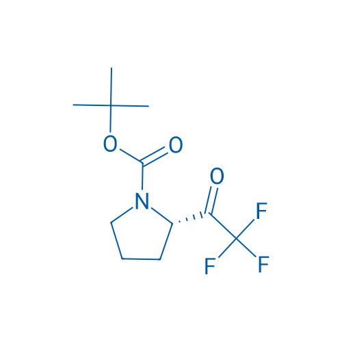 (S)-tert-Butyl 2-(2,2,2-trifluoroacetyl)pyrrolidine-1-carboxylate 250mg
