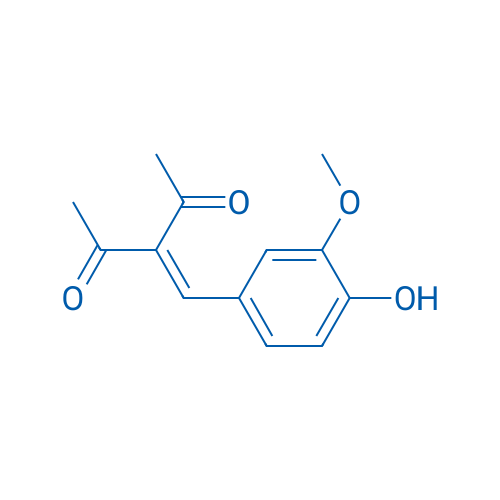 3-(4-Hydroxy-3-methoxybenzylidene)pentane-2,4-dione 1g