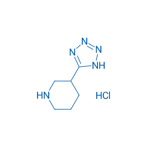 3-(1H-Tetrazol-5-yl)piperidine hydrochloride 50mg