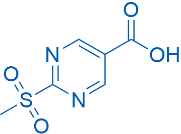 2-Methanesulfonylpyrimidine-5-carboxylic acid 100mg