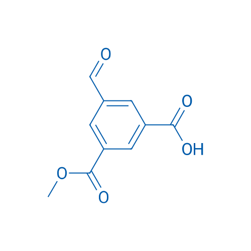 3-Formyl-5-(methoxycarbonyl)benzoic acid 250mg