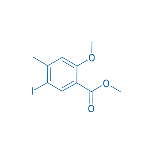 Methyl 5-iodo-2-methoxy-4-methylbenzoate 250mg