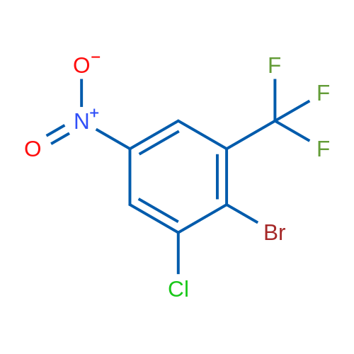 2-Bromo-1-chloro-5-nitro-3-(trifluoromethyl)benzene 1g