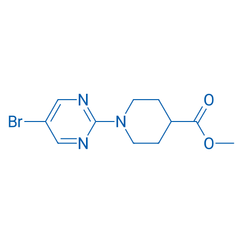 Methyl 1-(5-bromopyrimidin-2-yl)piperidine-4-carboxylate 5g