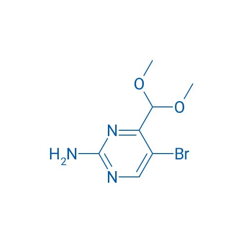 5-Bromo-4-(dimethoxymethyl)pyrimidin-2-amine 5g