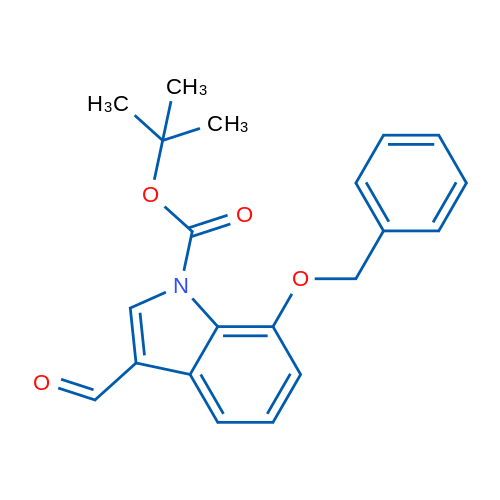 tert-Butyl 7-(benzyloxy)-3-formyl-1H-indole-1-carboxylate 25g