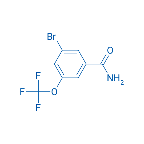 3-Bromo-5-(trifluoromethoxy)benzamide 1g