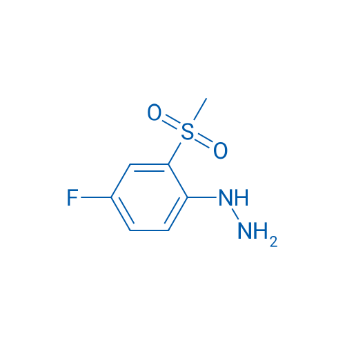 (4-Fluoro-2-(methylsulfonyl)phenyl)hydrazine 1g