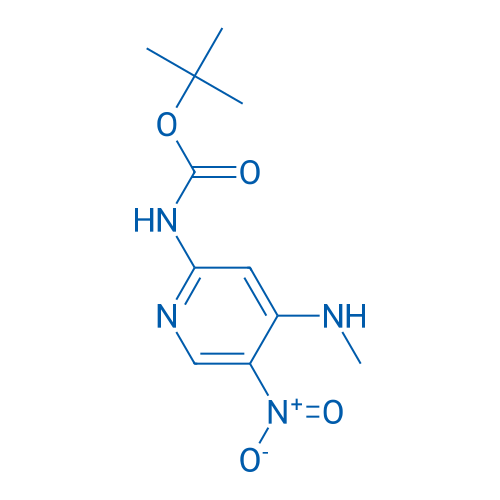 tert-Butyl (4-(methylamino)-5-nitropyridin-2-yl)carbamate 1g