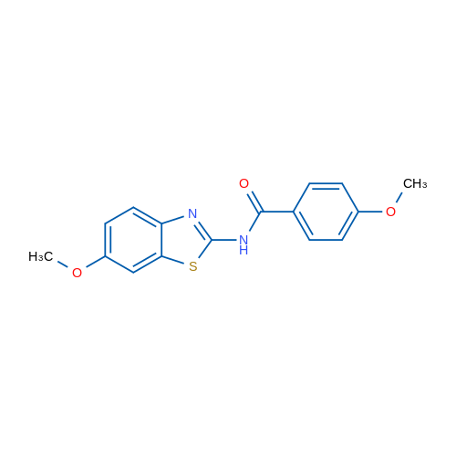 4-Methoxy-N-(6-methoxybenzo[d]thiazol-2-yl)benzamide 1g