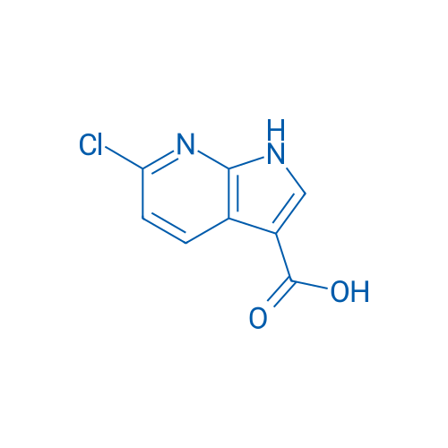 6-Chloro-1H-pyrrolo[2,3-b]pyridine-3-carboxylic acid 250mg
